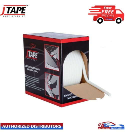 JTAPE SMOOTH EDGE FOAM MASKING TAPE 13mm X 50m